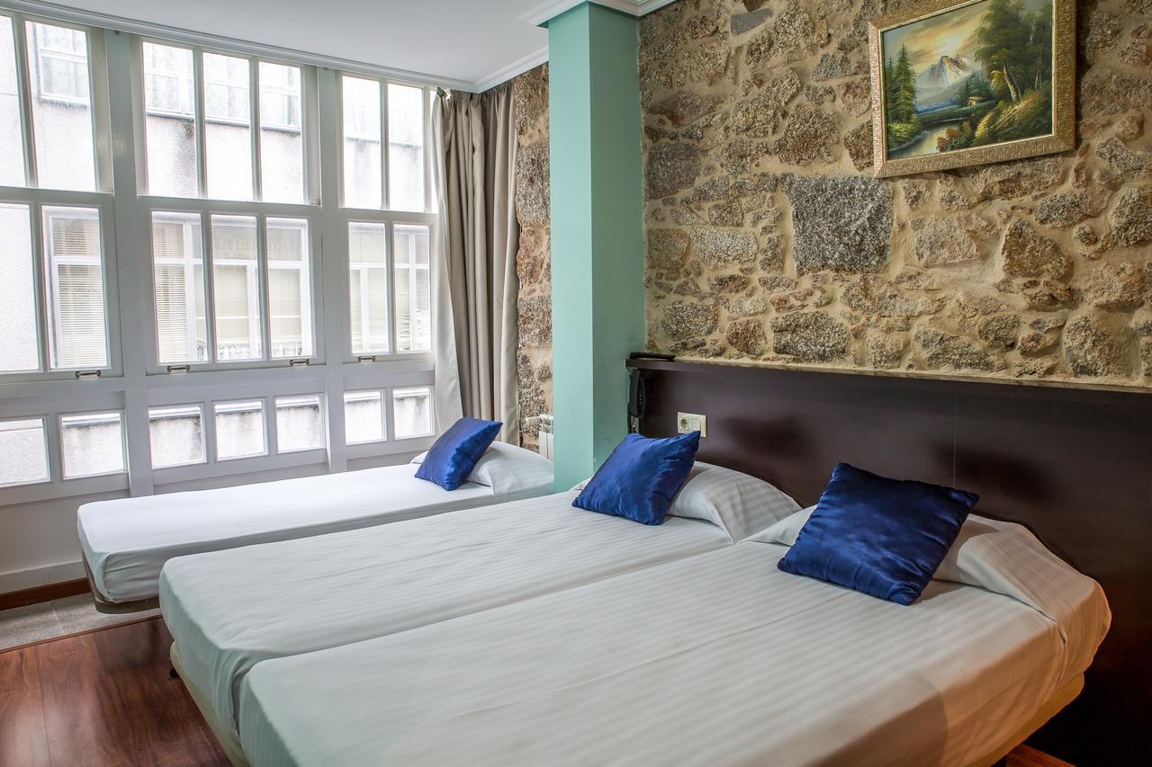 Hostal Hotil Coruna Centro A Coruña Exteriör bild
