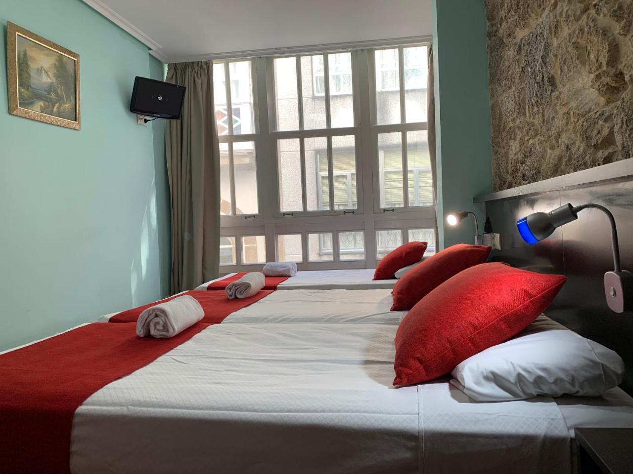 Hostal Hotil Coruna Centro A Coruña Exteriör bild
